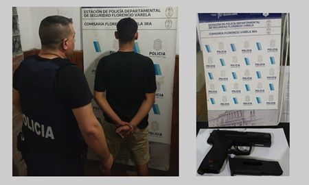 Cruce Varela – Tareas preventivas en seguridad: una pareja aprehendida